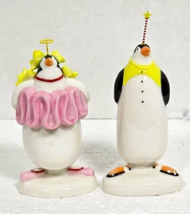 DEPT 56 Patience Brewster Pinguin Weihnachten Krinkles Salz & Pfeffer Set NEU/Box - Bild 1 von 9