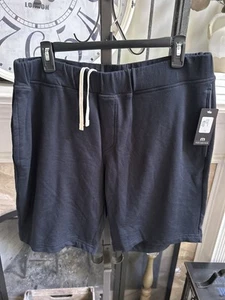 NEW NWT $99 TRAVIS MATHEW men's "Cloud Short" black super soft shorts sz L - Picture 1 of 6