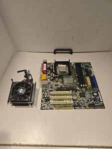 HP/ASUS P4B-LA Motherboard W/ Intel Pentium 4 CPU - Picture 1 of 8