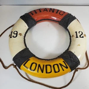 Titanic London 15" Lebensretter Retter Harz Wandbehang Display Wohndeko - Bild 1 von 6