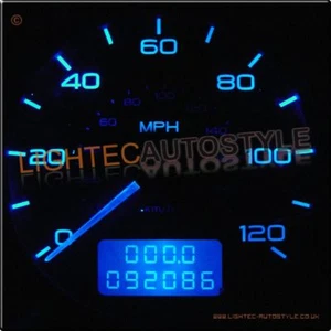 Peugeot 306 Blue Led Speedo Dash Dials & Interior Upgrade Kit Gti-6 - Picture 1 of 1