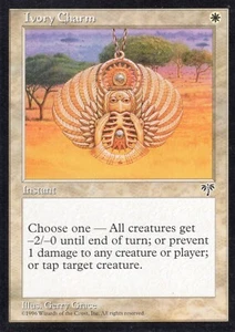 3X IVORY CHARM MIRAGE MTG MAGIC HP X3 (yourdeckbuilder) - Picture 1 of 1