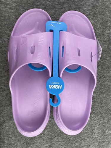 HOKA ONE ONE NUOVO Hoka Ora Recovery Slide 3 Violet Bloom Viola Uomo Taglia 14 1135061 VBVBL NUOVO CON ETICHETTE