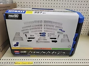 Kobalt 227 Pezzi Set di Utensili da Meccanico Standard e Metrici Cromo Lucido (1151718) - Foto 1 di 20