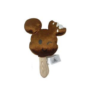 DISNEY WORLD PARKS Mickey Mouse Ice Cream Bar Food CHOCOLATE I'm Sweet 10" PLUSH - Picture 1 of 3