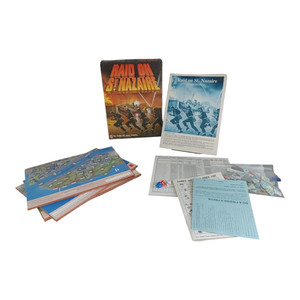 Raid on St Nazaire Avalon Hill Solitaire WWII Simulation Game Wargame 1987