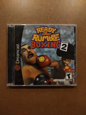 Ready 2 Rumble Boxing Round 2 - Sega Dreamcast DC -  NTSC U USA - c/w Manual - Image 1 of 4