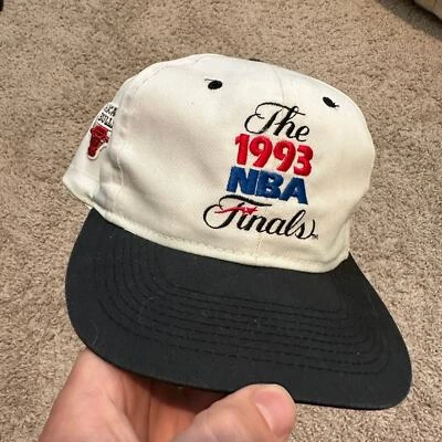De colección 1993 NBA Finals Bulls Snapback sombrero competidor  Foto 1 de 4