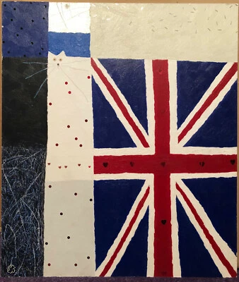 Govinder Nazran el Patriota Edición Limitada Giclee Firmado a Mano Certificado de Autenticidad a bordo Foto 1 de 4