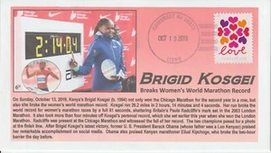 6° Cachets Brigid Kosgei gana Maratón de Chicago establece récord mundial femenino - Imagen 1 de 1