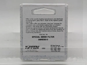 New Tiffen 58mm Bronze Glimmerglass 1/2 Filter Glimmer Glass - Special OEM - Picture 1 of 8