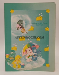 QUADERNO A5 RIGHE MONDADORI CARE BEARS ORSETTI DEL CUORE VINTAGE '80 NUOVO - Picture 1 of 4