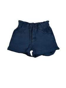 Forever 21 Damen Paperbag High Waist Jeansshorts Größe Large Neu - Bild 1 von 7