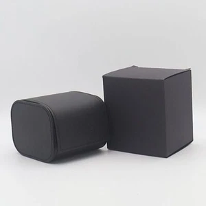 Reloj IWC Auténtico Casi Como Nuevo Caja Vacía Bolsa de Viaje Negro De Japón - Imagen 1 de 4