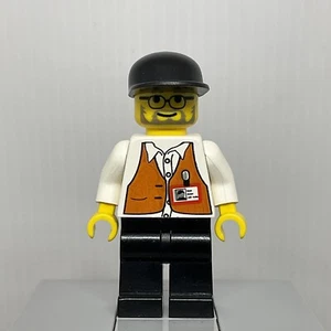 LEGO Studios stu002 Movie Director Vest Glasses & Beard Pattern Cap Minifigure - Bild 1 von 2