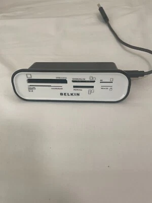 Belkin Universal Media Reader-Black Model: F4U003 TESTED - e154 - Image 1 of 4