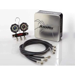 MBH4P5Z BlackMax® Manifold and Gauge Set - Includes 5' Pro-Set® Hoses, Psi & ... - Picture 1 of 1