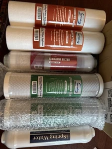 F9K 1-Year Reverse Osmosis Water Filter Replacement Cartridge Pack - 6 Filters - Picture 1 of 6