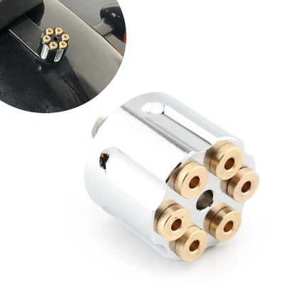 Se adapta a Harley Softail Dyna Street Glide asiento trasero perno guardabarros tuerca de tornillo 6 mm Foto 1 de 4