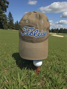Titleist Golfhut, grau und blau, verstellbarer Rückenclip, Posten A - Bild 1 von 9