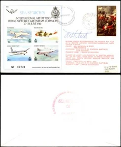 C88b Sea Search 81 Int Air Tattoo Pilot Signiertes Cover (A) - Bild 1 von 1