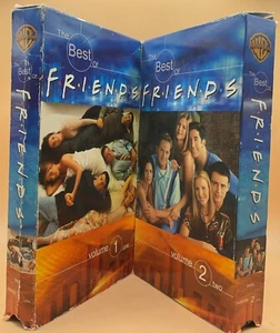 Friends - The Best of Friends Volumes 1 &2 VHS 2000 2-Tape Set No Outer Box - Picture 1 of 7