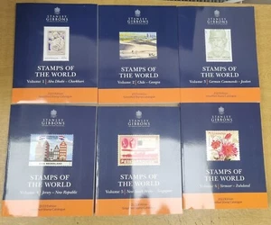 STANLEY GIBBONS 2023 Stamps of the World (Set of 6 Catalogues) - Picture 1 of 2