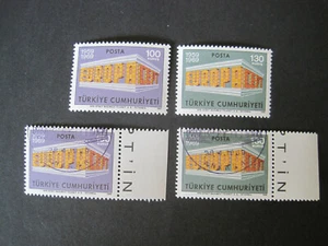 Turquía Europa Cept MiNr. 2124-2125 sin usar** y sellado (AE 370) - Imagen 1 de 1
