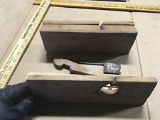 2 Vintage wooden planes -One DR Barton Molding Plane – One small plane