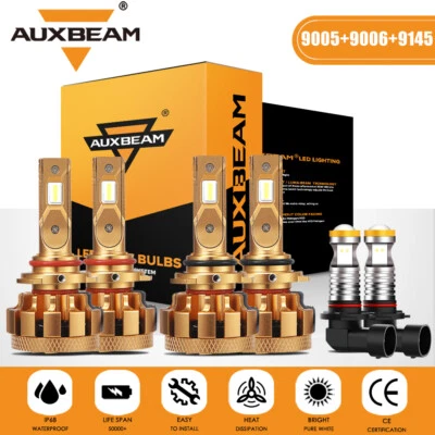 Faro antiniebla LED Canbus para Lincoln Navigator 2003-2006 AUXBEAM 9005 9006 9145 Foto 1 de 4