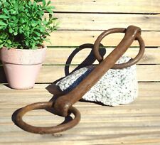 ANTIQUE ~ LARGE IRON RING ~ WESTERN BIT ~   !! FINAL CLEARANCE!!