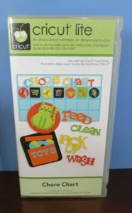 CRICUT LITE CHORE CHART Cartridge, Complete - Picture 1 of 9