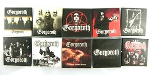 8 SPILLA GORGOROTH Vintage Anni '80 '90 Quadrata Da Collezione BROOCH Pins PIN - Imagen 1 de 2