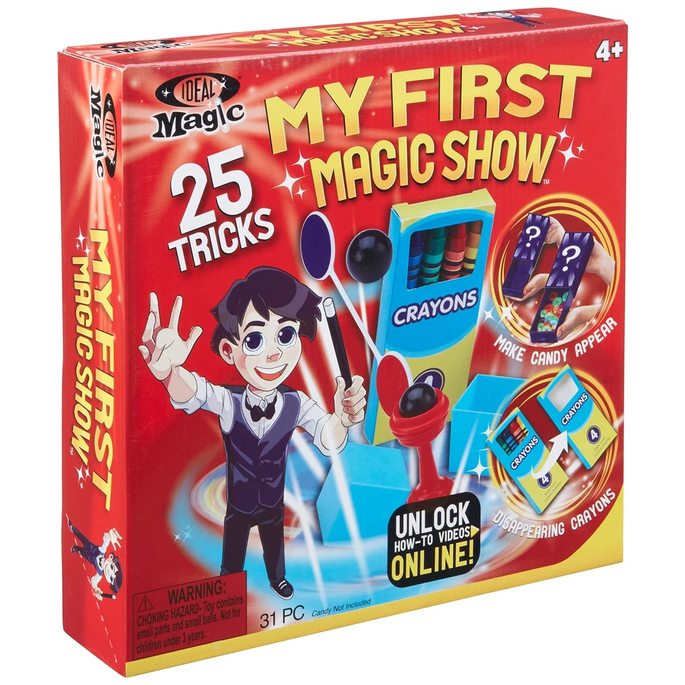 Ideal Magic My First Magic Show Set 25 Easy Tricks with Quality Props - Image 1 of 3