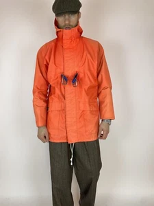 HENRI LLOYD BRI Nylon Hooded rain coat waterproof yachting jacket Mens size 4/M - Picture 1 of 23