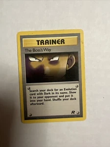 Carta Pokemon WOTC: The Boss's Way 73/82 - Razzo squadra - Foto 1 di 10