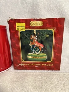 2008 Breyer Sammlerstück 700338 Weihnachtsschmuck Schmuckschatulle Neu in OVP!!️ Aufzuchtbucht - Bild 1 von 13