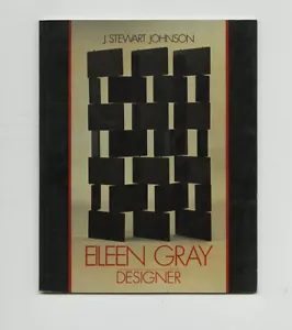 1979 J S Johnson EILEEN GRAY: DESIGNER Modern Art Deco DESIGN Furniture MoMA Bk - Imagen 1 de 11
