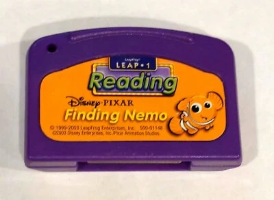 Leap Frog Brand Leap 1 LeapPad READING Disney Pixar Finding Nemo Cartridge  N602 - Image 1 of 2