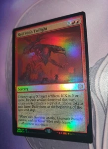MTG *FOIL * Phyrexia: All will be One Rare RED SUN'S TWILIGHT NM - Bild 1 von 1