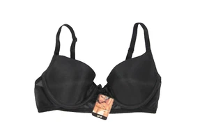 Vintage Victoria's Secret The Miracle Bra 34B NEW Women Black Old stock 90s VS - Picture 1 of 11