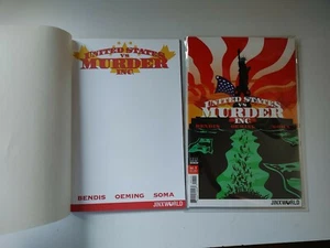 United States vs Murder Inc #1 & blank variant Bendis JinxWorld 1st Prt 2018 (L4 - Picture 1 of 5