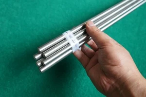 Barra redonda de titanio de 10 mm grado diapositiva 5 .393"" x 40"" Ti 6al-4v varilla de aleación de metal 6 piezas - Imagen 1 de 3
