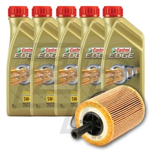 Kit filtro tagliando Bosch+5 Lt Castrol 5W30 VW/Passat Variant (3C5)/2.0 TDI - Imagen 1 de 1