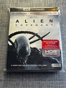 Alien Covenant 4k UHD Blu-ray Ridley Scott USA 2 DISC Set Rare W/ SLIPCOVER New - Picture 1 of 2