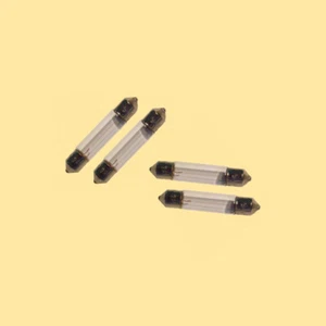 4 Lampen Soffitten für Revox B285 B 285 lamps bulbs for High-End Receiver - Picture 1 of 2