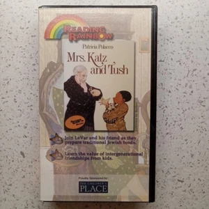 Reading Rainbow VHS "Mrs. Katz and Tush" Episode #093/155 LeVar Burton ExLib - Picture 1 of 7