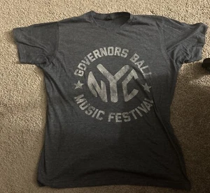 The Governor’s Ball Music Festival NYC 2015 Official Merch Lineup T-Shirt Gr. M - Bild 1 von 6