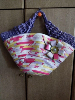 Bolso Cesta Emilio Pucci Colorido Rayas Foto 1 de 4