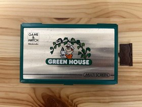 【Poor Condition】Nintendo GAME & WATCH GREEN HOUSE